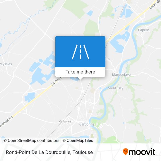 Rond-Point De La Dourdouille map