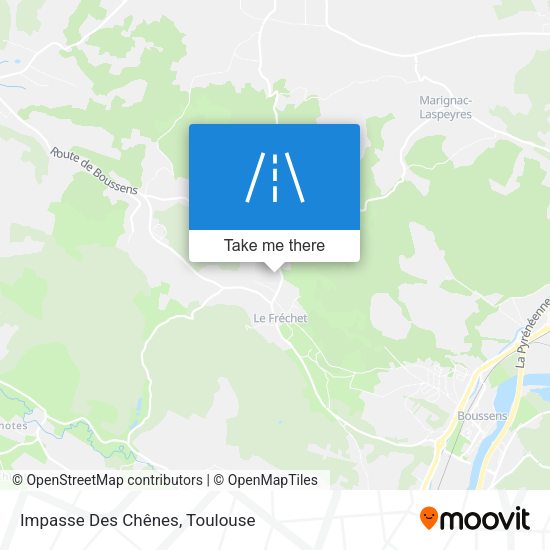 Impasse Des Chênes map