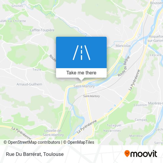 Rue Du Barrérat map