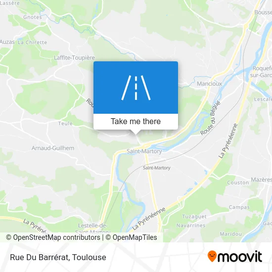 Rue Du Barrérat map