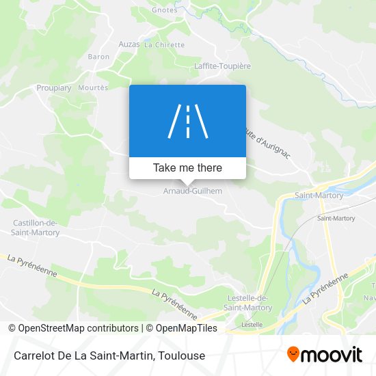 Carrelot De La Saint-Martin map