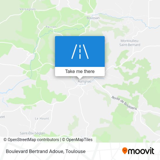 Boulevard Bertrand Adoue map