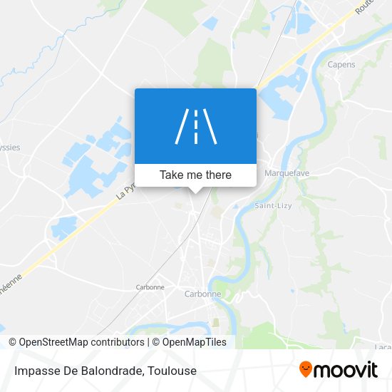 Impasse De Balondrade map