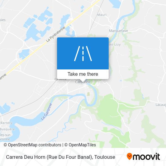 Carrera Deu Horn (Rue Du Four Banal) map