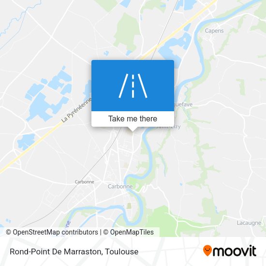 Rond-Point De Marraston map