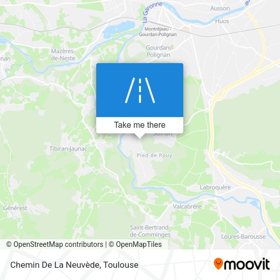Chemin De La Neuvède map