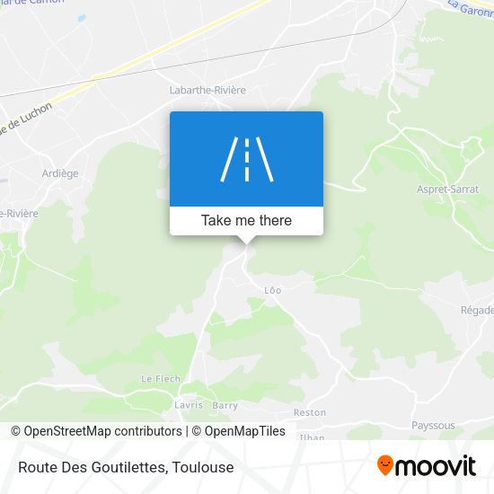 Route Des Goutilettes map
