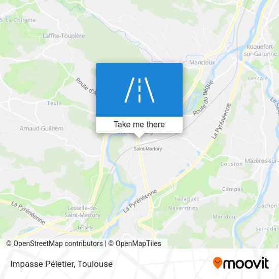 Impasse Péletier map