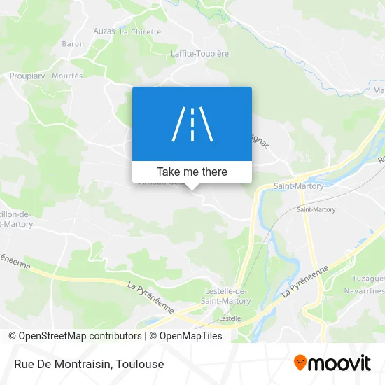 Rue De Montraisin map