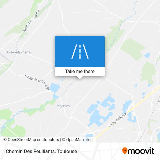 Chemin Des Feuillants map