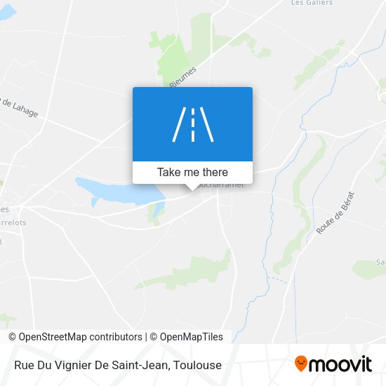 Rue Du Vignier De Saint-Jean map