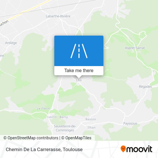 Chemin De La Carrerasse map