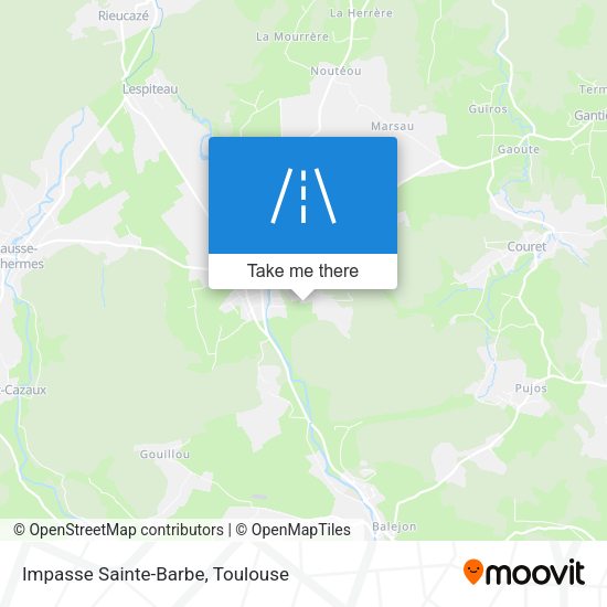 Impasse Sainte-Barbe map