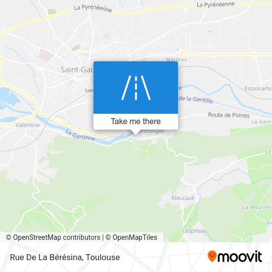 Rue De La Bérésina map
