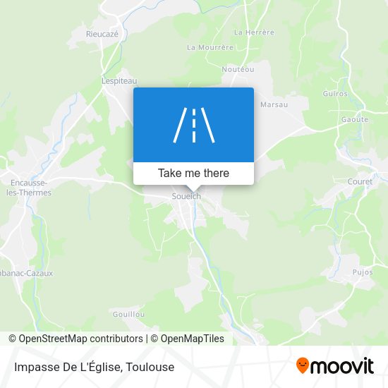 Impasse De L'Église map