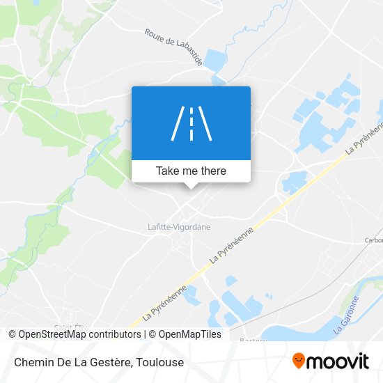 Chemin De La Gestère map