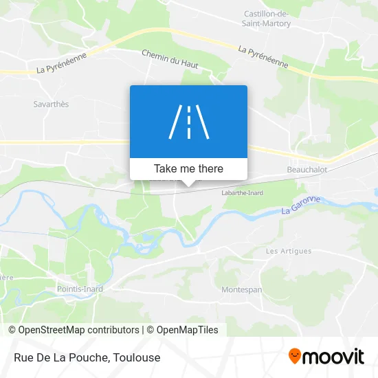 Rue De La Pouche map