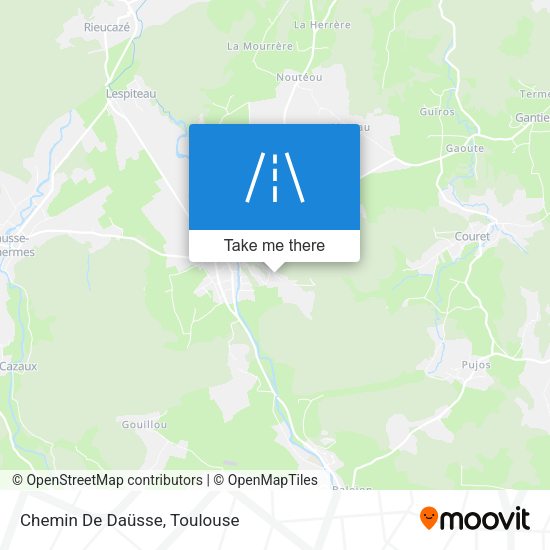 Chemin De Daüsse map