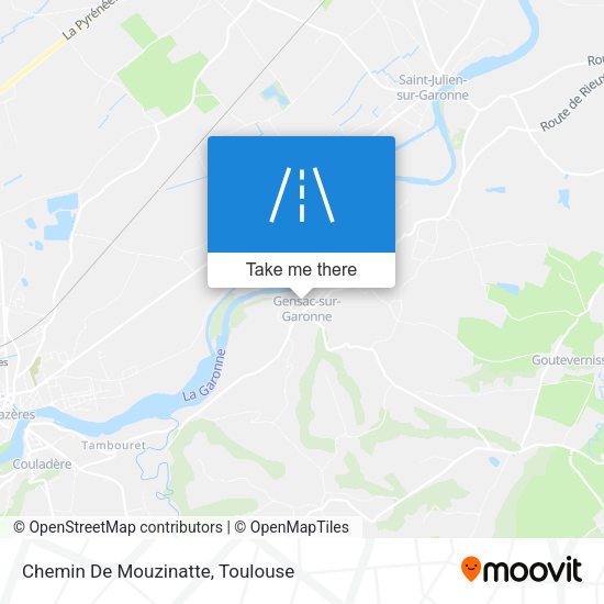 Chemin De Mouzinatte map