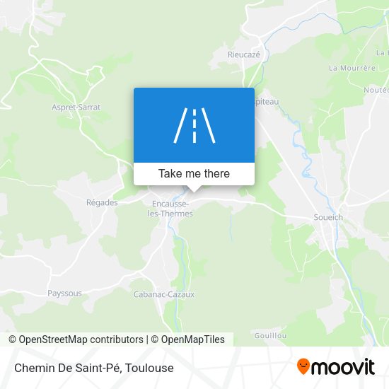 Chemin De Saint-Pé map