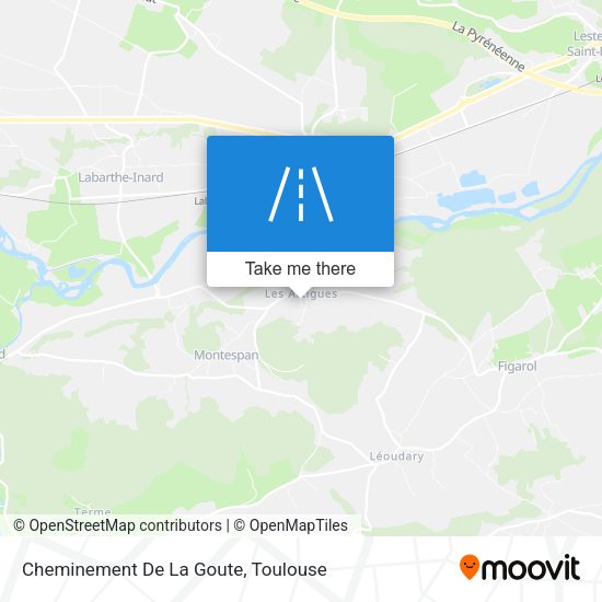 Cheminement De La Goute map