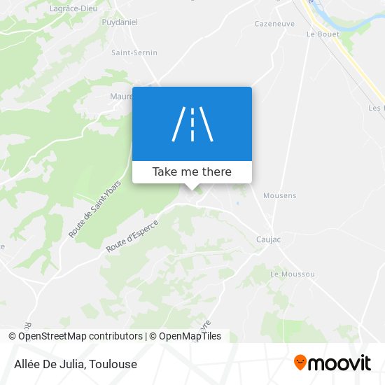 Allée De Julia map