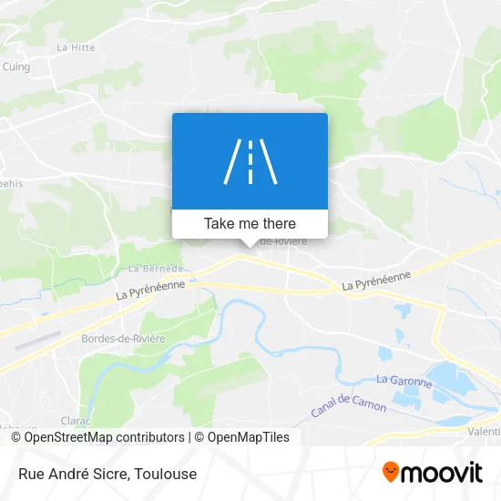 Rue André Sicre map