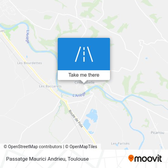 Passatge Maurici Andrieu map