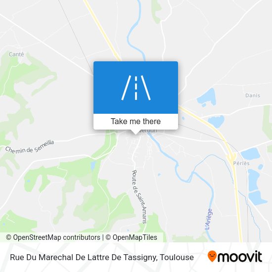 Rue Du Marechal De Lattre De Tassigny map