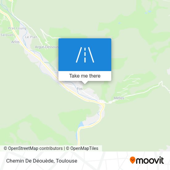 Chemin De Déouède map