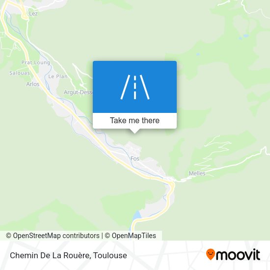 Chemin De La Rouère map