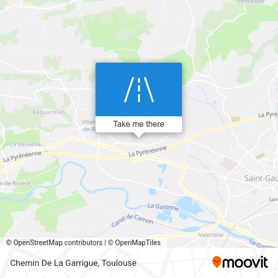 Chemin De La Garrigue map