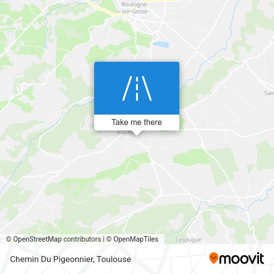 Chemin Du Pigeonnier map