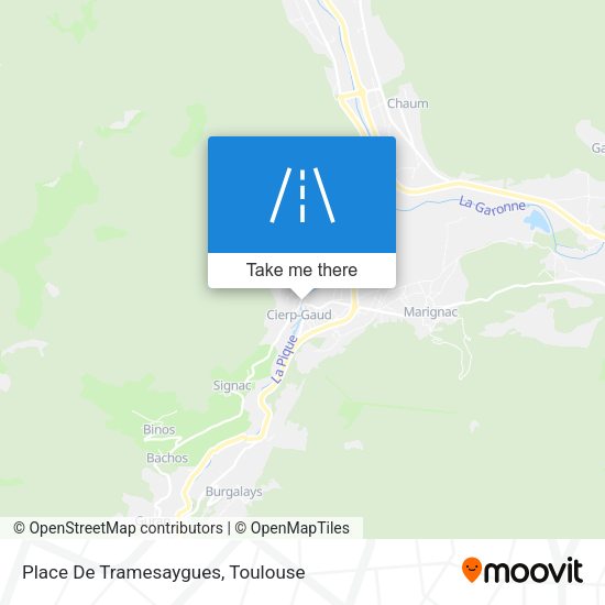 Place De Tramesaygues map