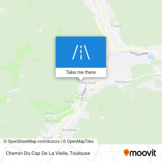 Chemin Du Cap De La Vielle map