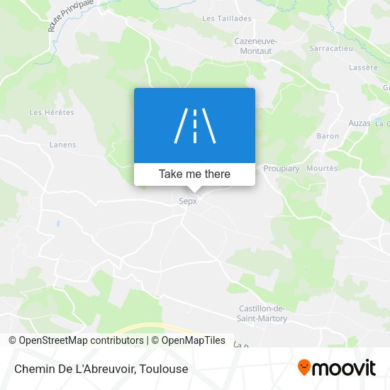 Chemin De L'Abreuvoir map