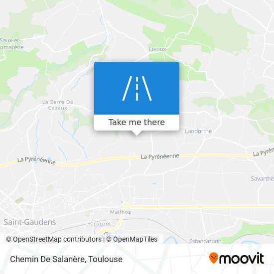 Chemin De Salanère map