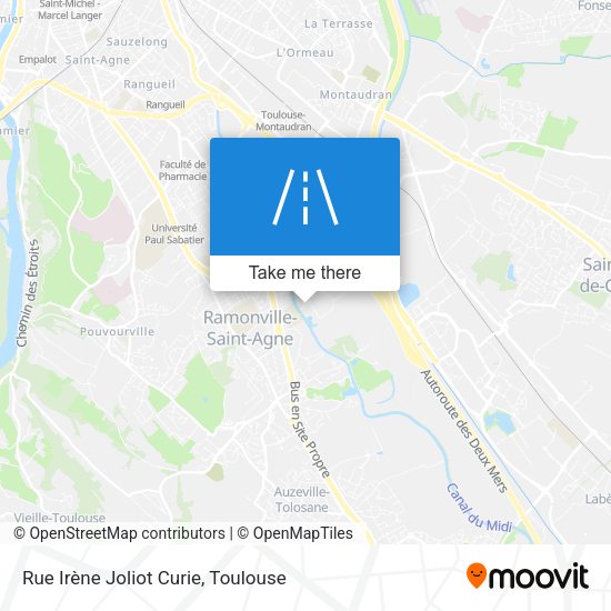 Rue Irène Joliot Curie map