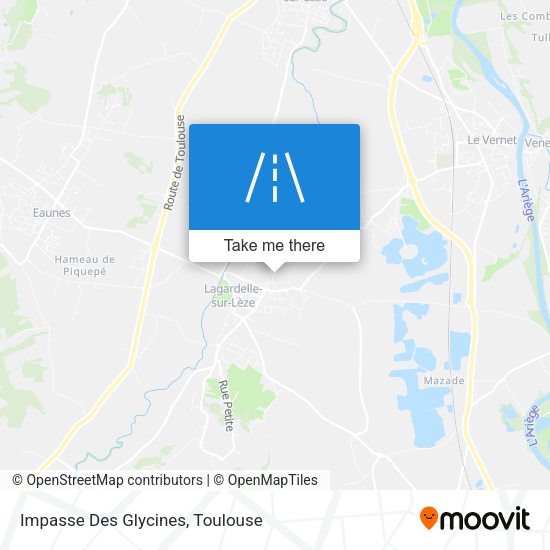 Impasse Des Glycines map