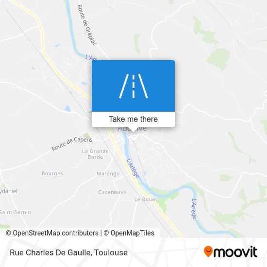 Rue Charles De Gaulle map