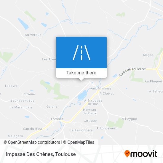 Impasse Des Chênes map