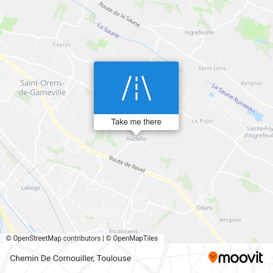 Chemin De Cornouiller map