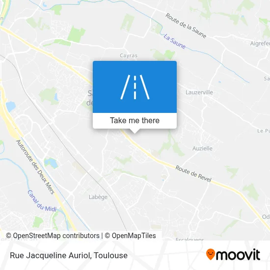 Rue Jacqueline Auriol map