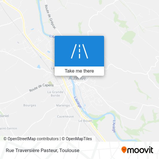 Rue Traversière Pasteur map