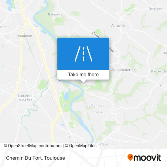 Chemin Du Fort map