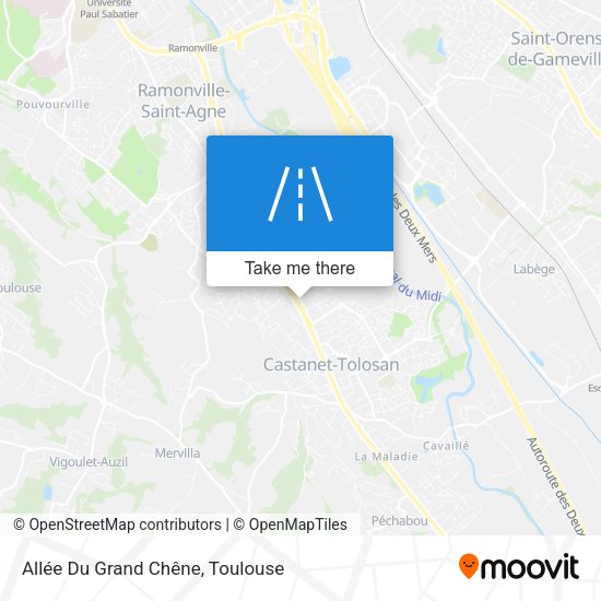 Allée Du Grand Chêne map