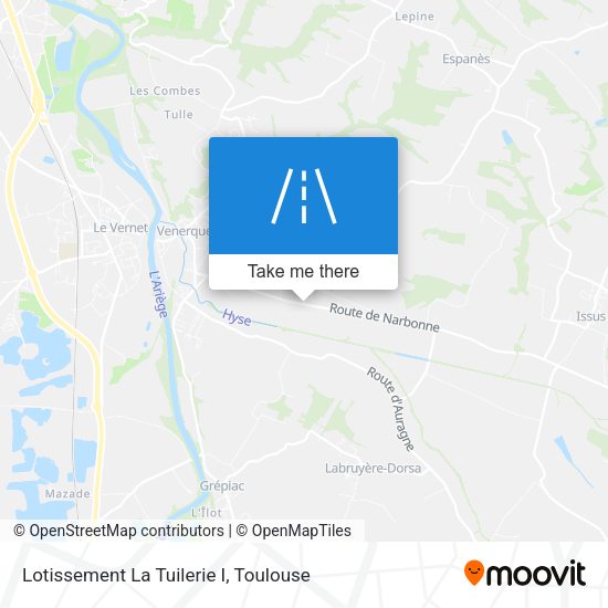 Lotissement La Tuilerie I map