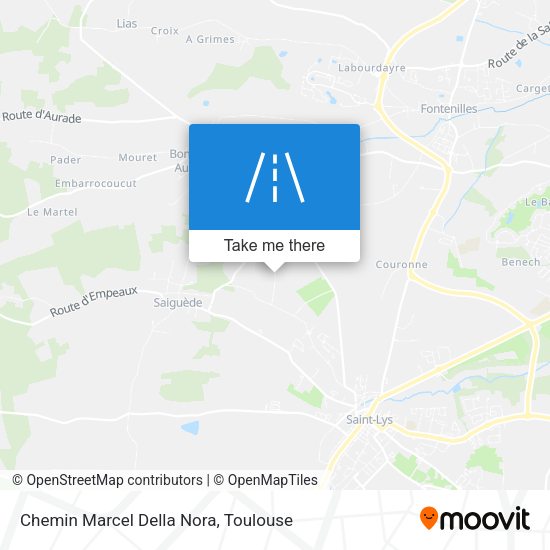 Chemin Marcel Della Nora map