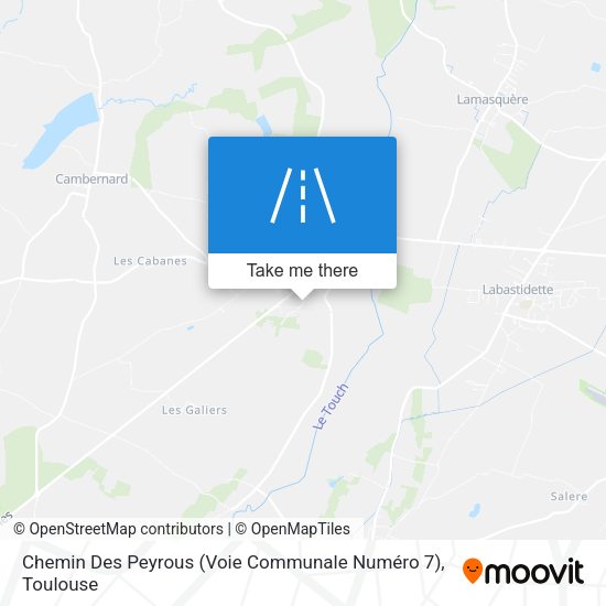 Chemin Des Peyrous (Voie Communale Numéro 7) map