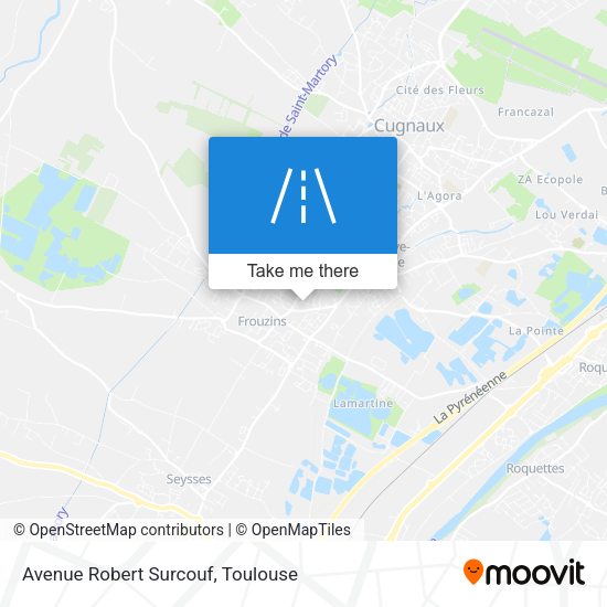 Avenue Robert Surcouf map